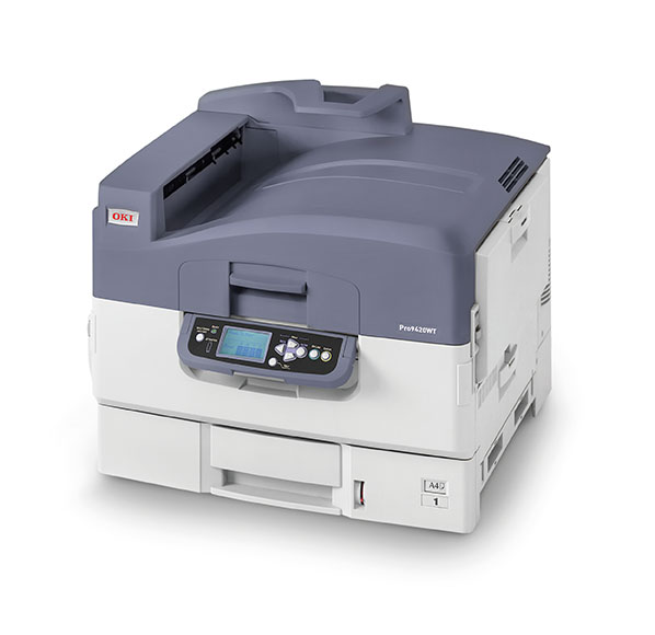 Цветной принтер A3 с белым тонером OKI Pro9420WT